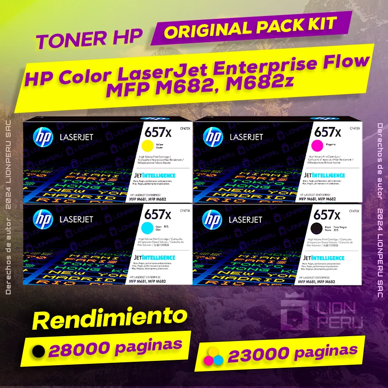Toner HP MFP M682, M682z Color LaserJet Enterprise Flow
