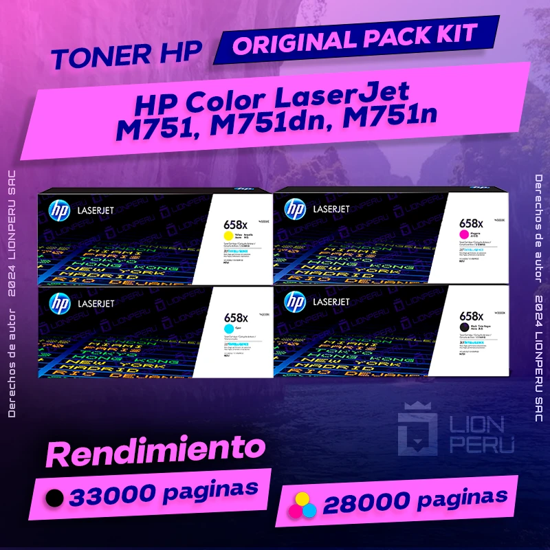 Toner HP M751, M751dn, M751n Color LaserJet Original