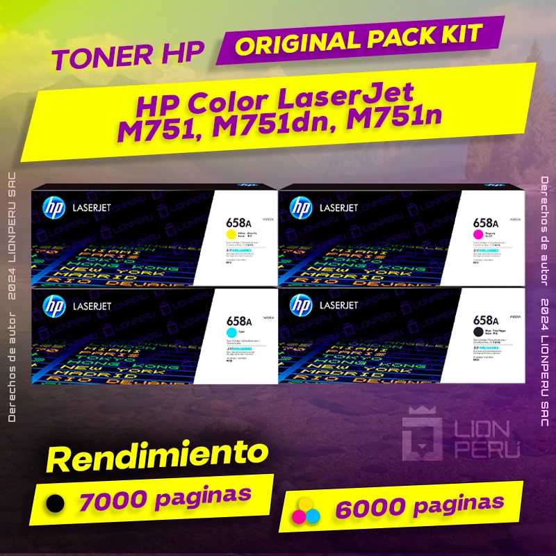 Toner HP M751, M751dn, M751n Color LaserJet Original