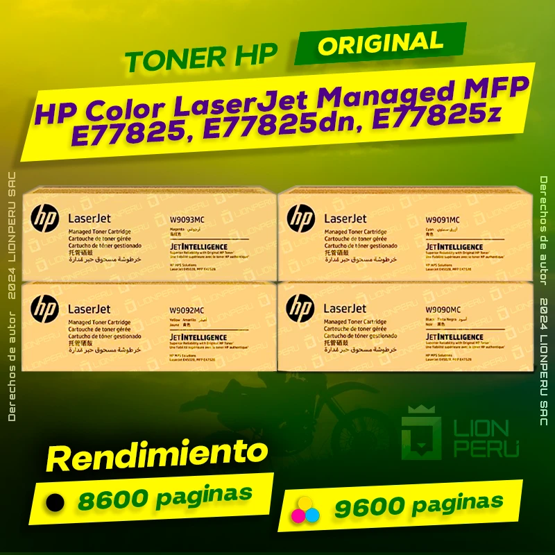 Toner HP MFP E77825, E77825dn, E77825z LaserJet Flow