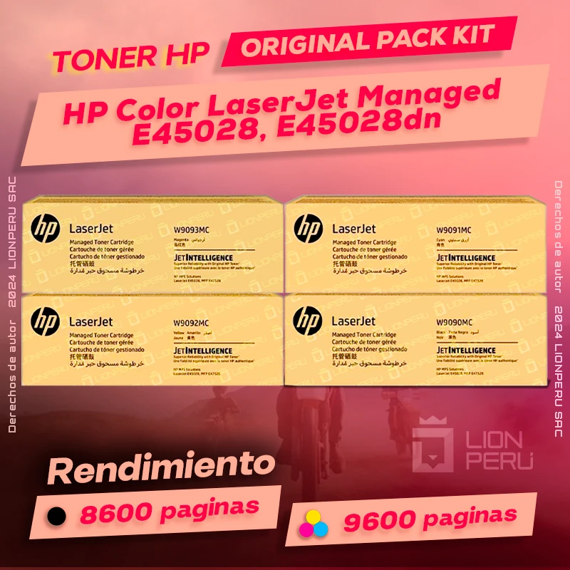 Toner HP E45028, E45028dn Color LaserJet Managed