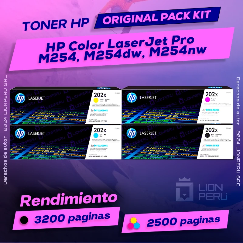 Toner HP M254, M254dw, M254nw Color LaserJet Pro