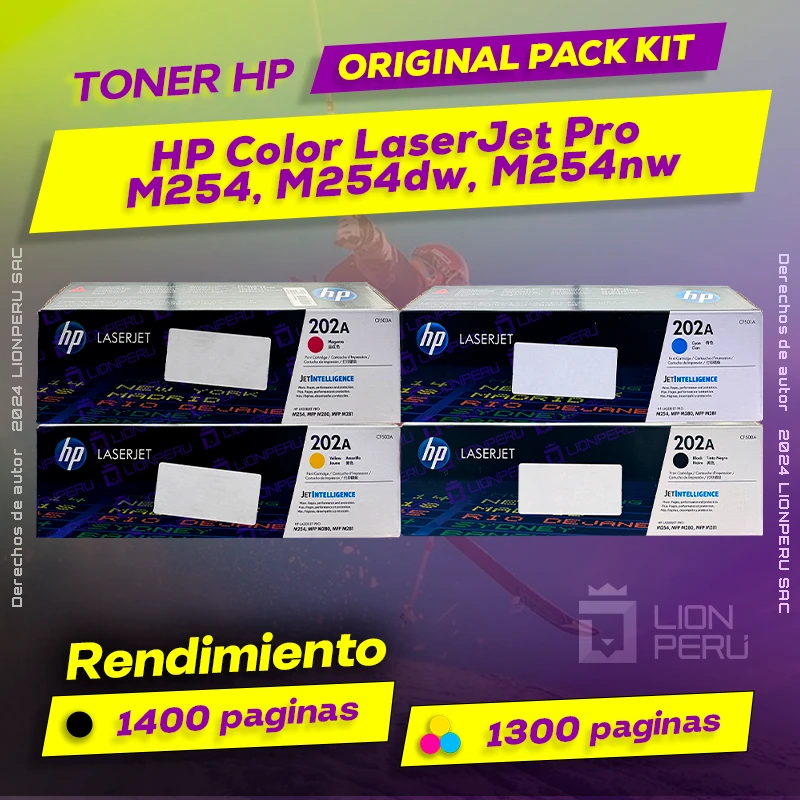Toner HP M254, M254dw, M254nw Color LaserJet Pro