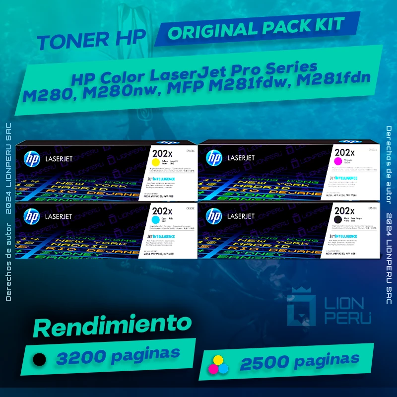 Toner HP Series M280, M280nw, MFP M281fdw, M281fdn LaserJet