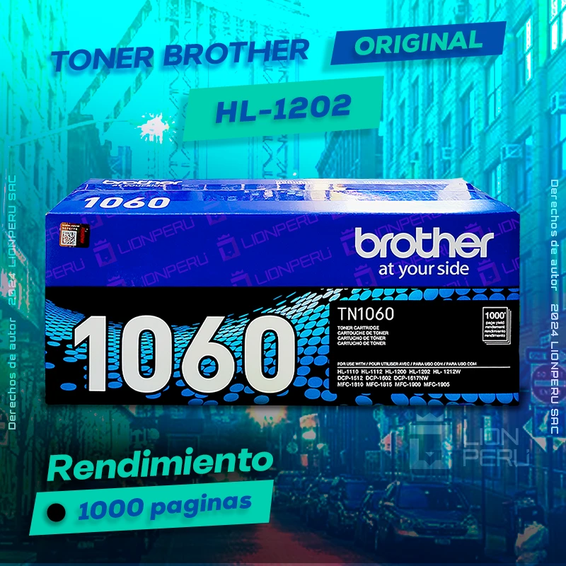 Toner Brother HL 1200, HL-1200 cartucho Laser Original negro, ofrece un rendimiento de Calidad a un super Precio, consigue el tuyo… ¡¡YA!!