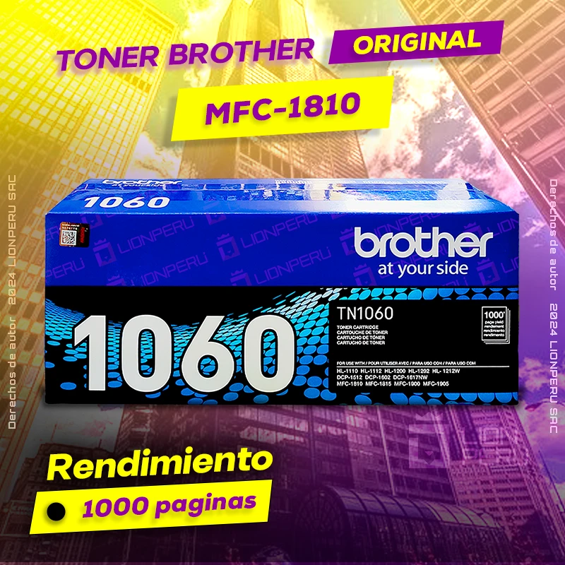 Toner Brother MFC 1810, MFC-1810, Cartucho Original