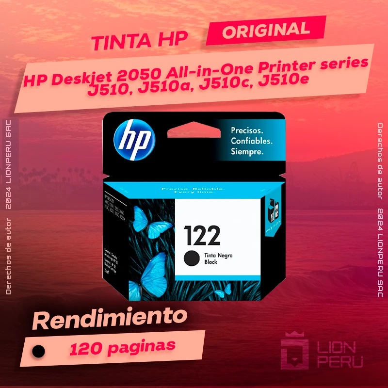 Tinta HP 2050 series J510, J510a, J510c, J510e Deskjet