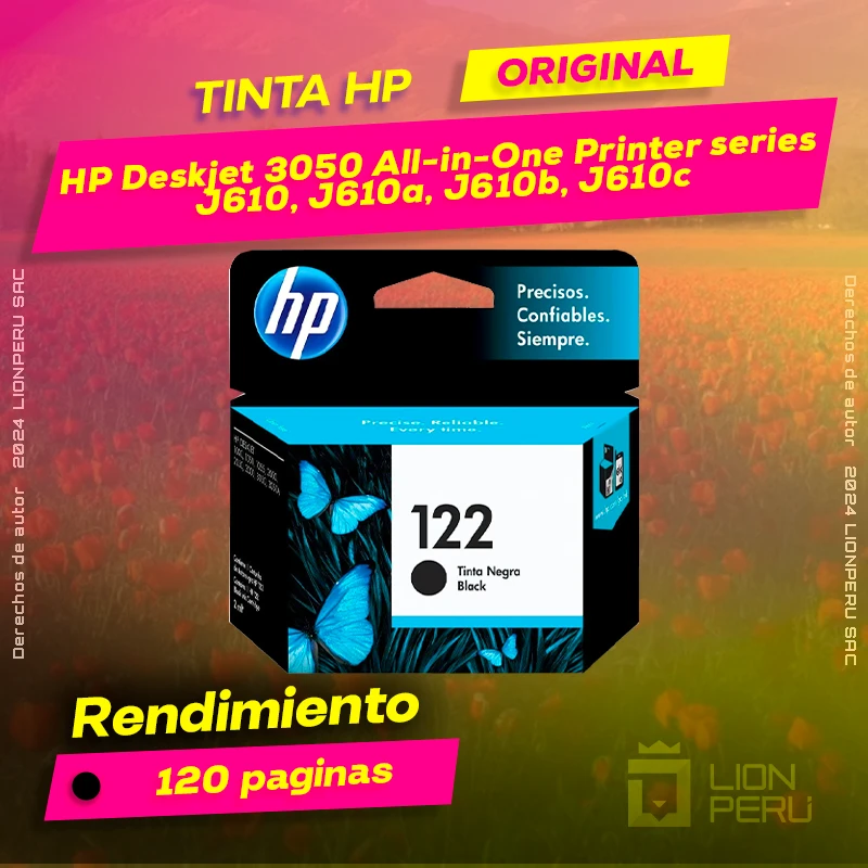 Tinta HP 3050 series J610, J610a, J610b, J610c Deskjet