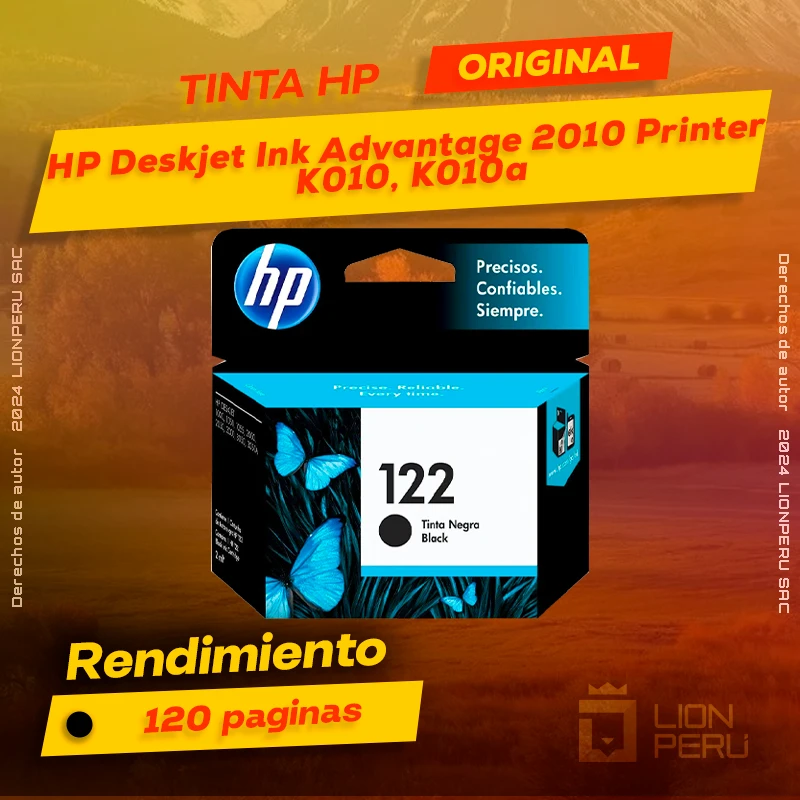 Tinta HP 2010 Printer K010, K010a Deskjet Ink Advantage