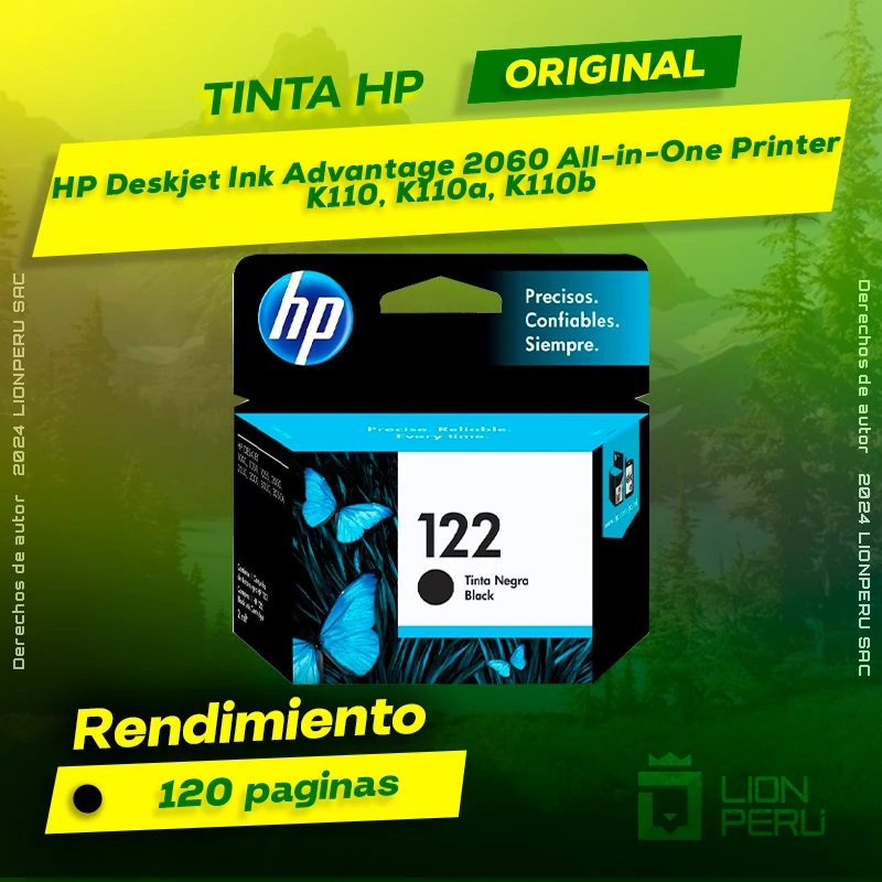 Tinta HP 2060 K110, K110a, K110b Deskjet Ink Advantage