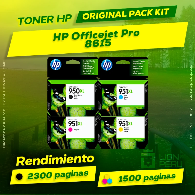 Tinta HP 8615 Officejet Pro Cartucho Original