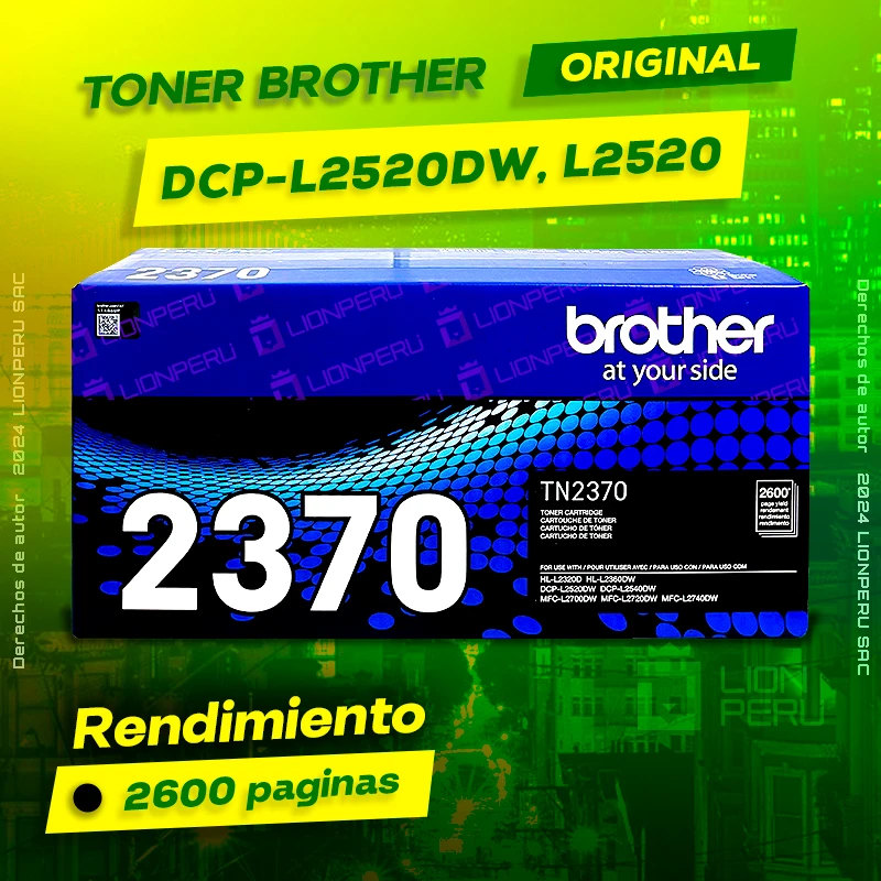 Toner Brother DCP-L2520dw, DCP L2520DW Laser Cartucho negro, ofrece un rendimiento de Calidad a un super Precio, consigue el tuyo… ¡¡YA!!