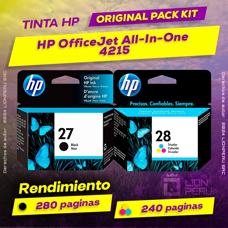 Tinta HP 4215 OfficeJet All-In-One Cartucho Original