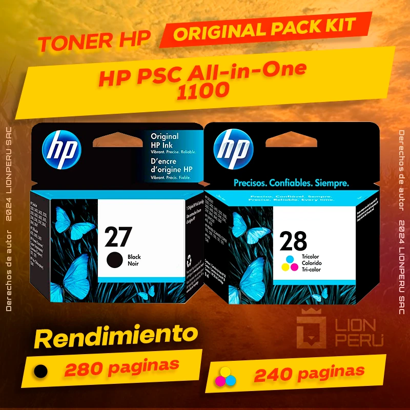 Tinta HP 1100 PSC All-In-One Cartucho Original