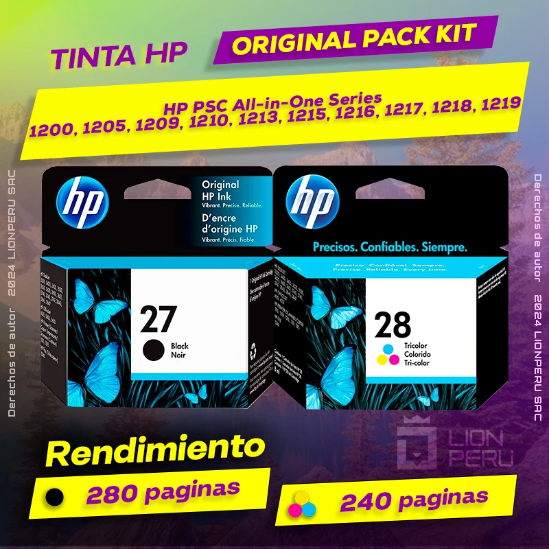 Tinta HP PSC 1200, 1205, 09, 10, 13, 14, 15, 16, 17, 18, 19