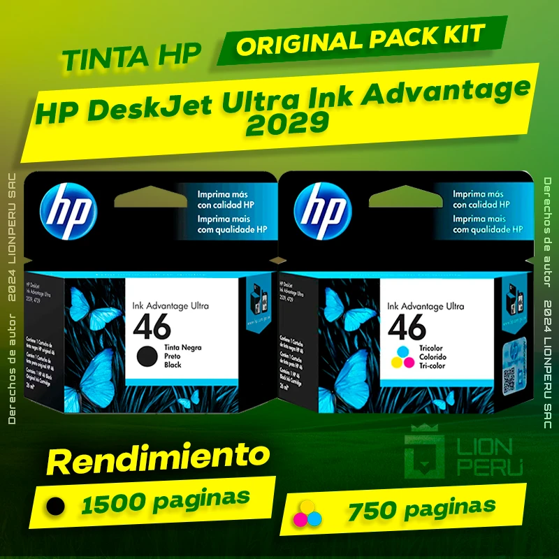 Tinta HP 2029 DeskJet Ultra Ink Advantage Original