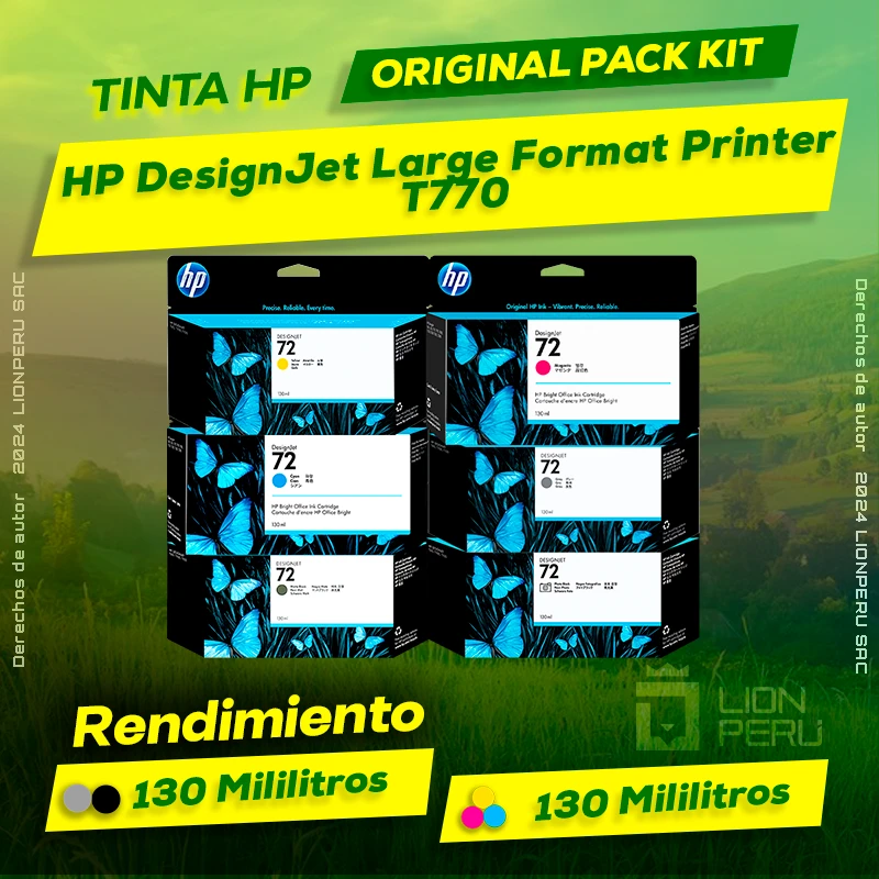Tinta HP T770 DesignJet Large Format Printer