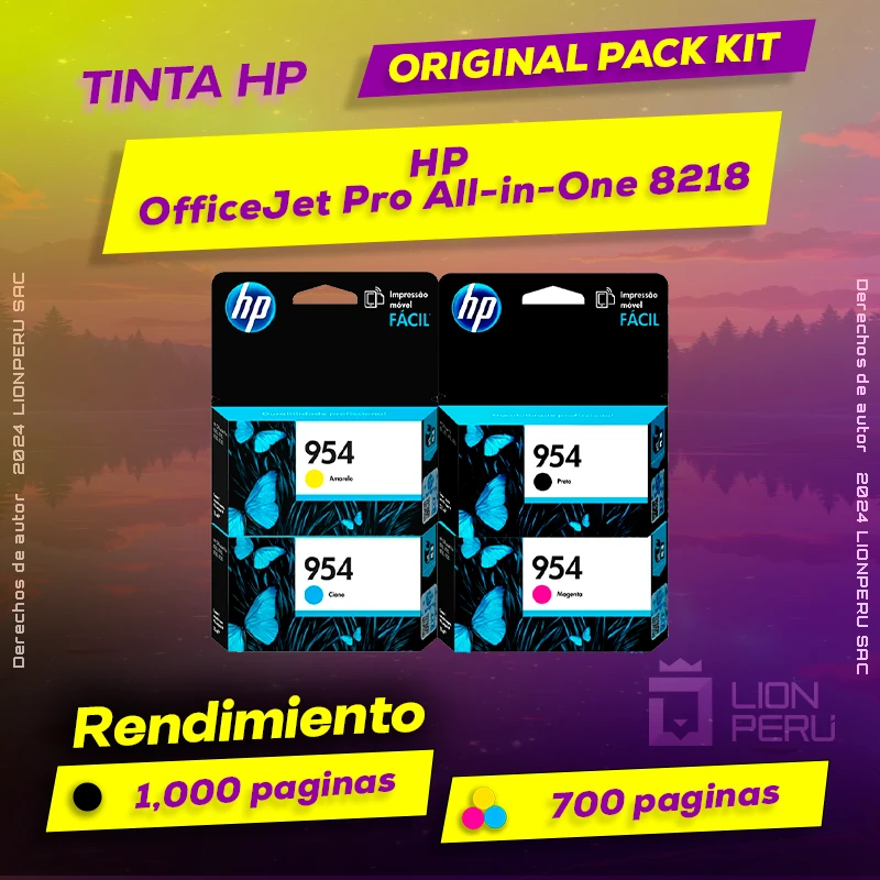 Tinta HP 8218 OfficeJet Pro All-in-One Cartucho Original