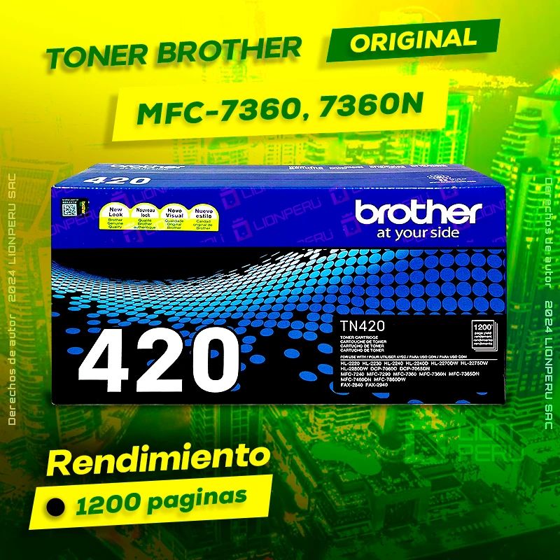 Toner Brother MFC 7360N, MFC-7360N Amazon Laser Original negro, ofrece un rendimiento de Calidad a un super Precio, consigue el tuyo… ¡¡YA!!