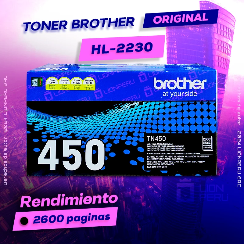 Toner Brother HL 2230, HL-2230 Alta Capacidad