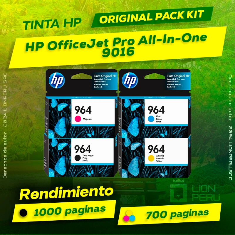 Tinta HP 9016 OfficeJet Pro All-In-One Original