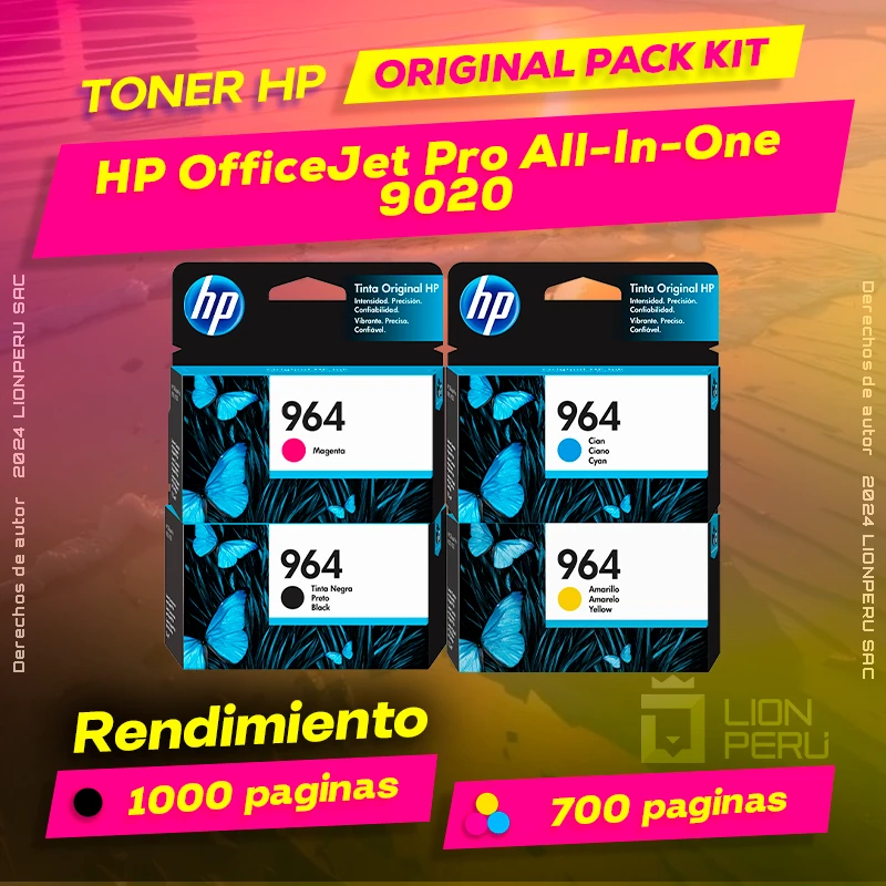Tinta HP 9020 OfficeJet Pro All-In-One Original