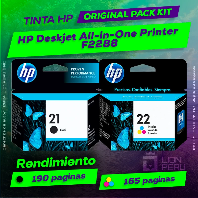 Tinta HP F2288 Deskjet All-in-One Printer Original