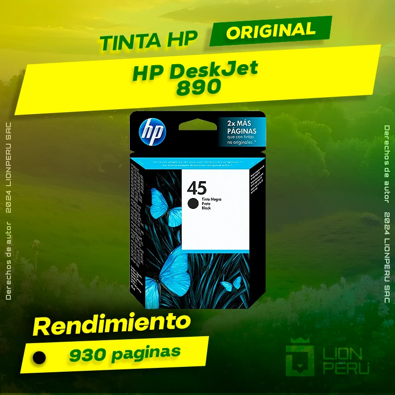 Tinta HP 890 DeskJet Ink Advantage Cartucho Original