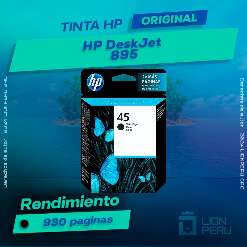 Tinta HP 895 DeskJet Ink Advantage Cartucho Original