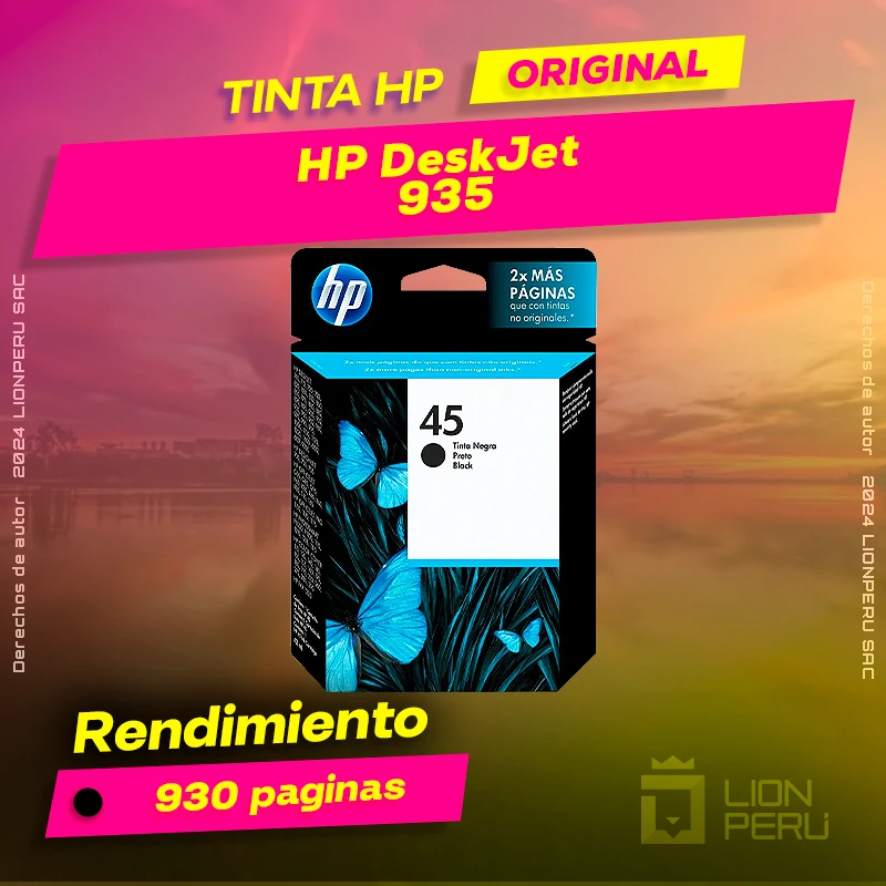 Tinta HP 935 DeskJet Ink Advantage Cartucho Original