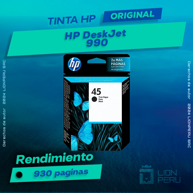 Tinta HP 990 DeskJet Ink Advantage Cartucho Original