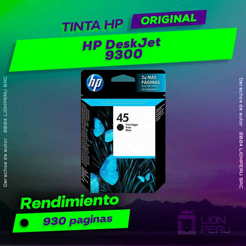 Tinta HP 9300 DeskJet Ink Advantage Cartucho Original
