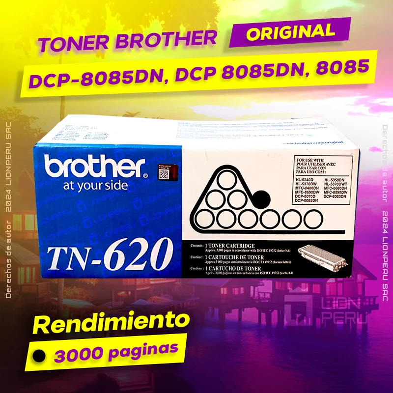 Toner Brother DCP-8085DN, DCP 8085DN, 8085 Cartridge Original negro, ofrece un rendimiento de Calidad a un super Precio, consigue el tuyo… ¡¡YA!!