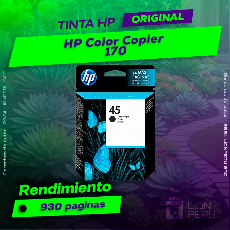 Tinta HP 170 Color Copier Ink Cartucho Original