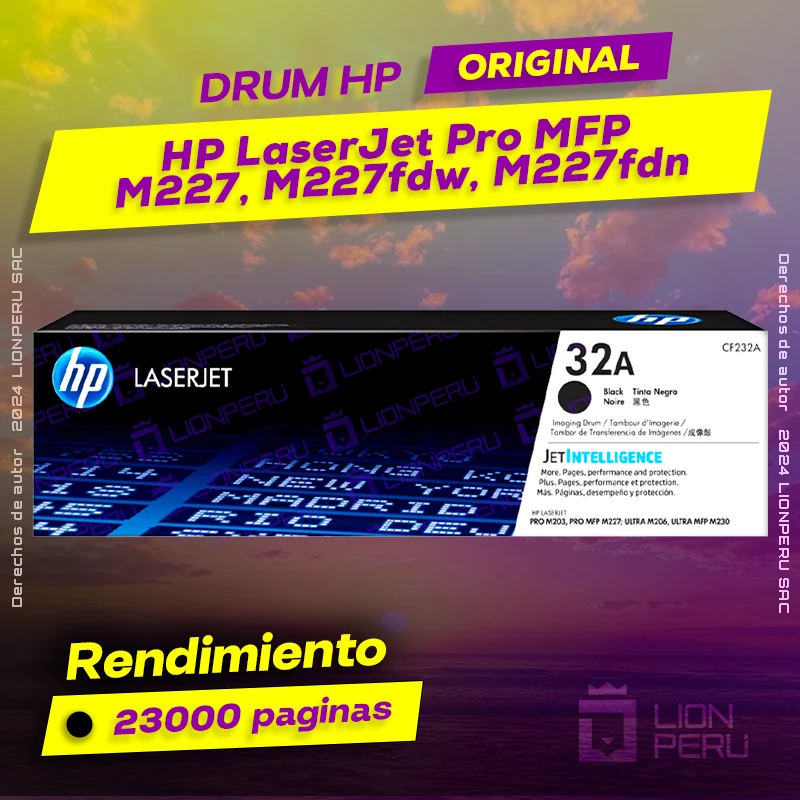 Drum HP M227, M227fdw, M227fdn LaserJet Pro MFP