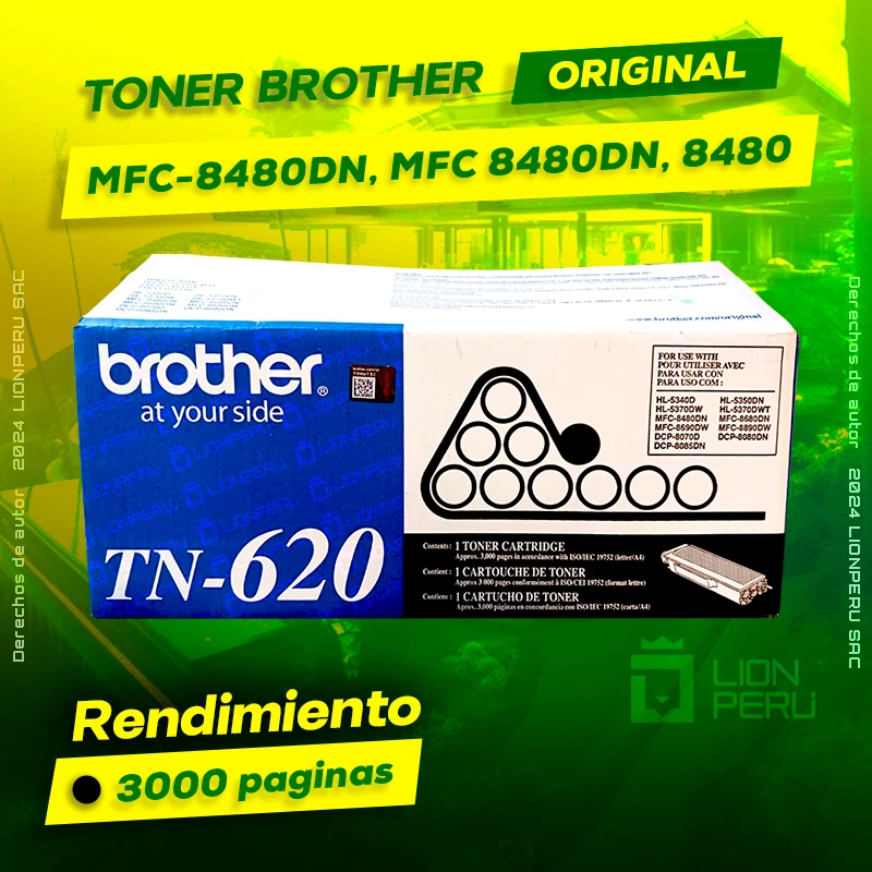 Toner Brother MFC-8480DN, MFC 8480DN, 8480 Cartridge Original negro, ofrece un rendimiento de Calidad a un super Precio, consigue el tuyo… ¡¡YA!!