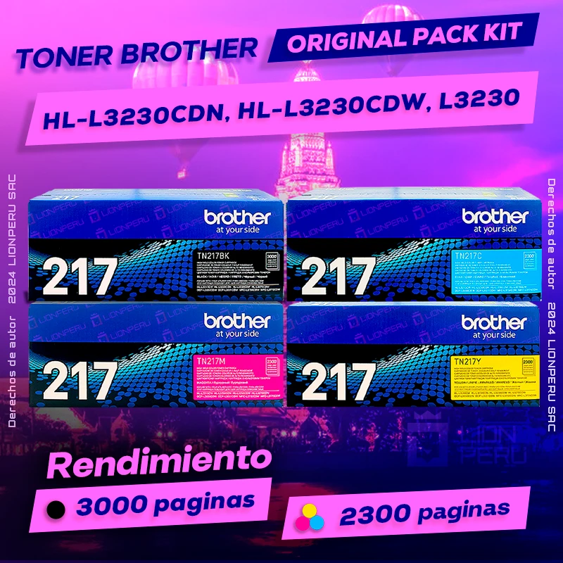 Toner Brother HL-L3230cdw, HL L3230cdw, L3230, HL-L3230cdn Original Cartucho negro, ofrece un rendimiento de Calidad a un super Precio, consigue el tuyo… ¡¡YA!!