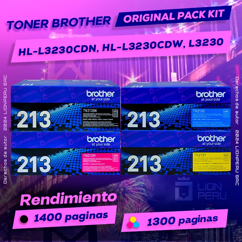 Toner Brother HL-L3230cdw, HL L3230cdw, L3230, HL-L3230cdn Original Cartucho negro, ofrece un rendimiento de Calidad a un super Precio, consigue el tuyo… ¡¡YA!!